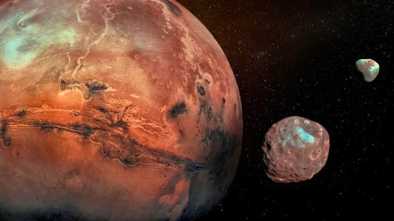 Учёные NASA предположили, что нашли следы древних форм жизни на Марсе