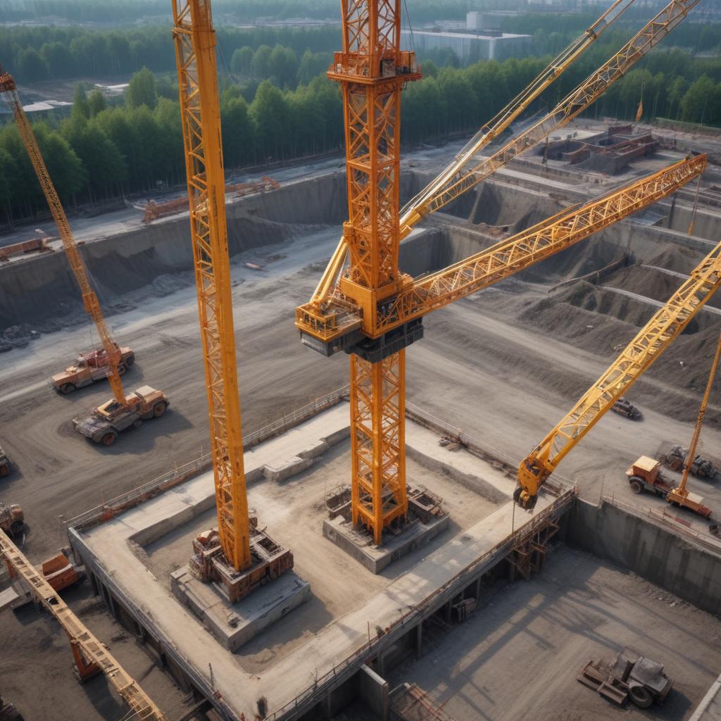 Анкерные крепления башенного крана: виды, монтаж и эксплуатационные характеристики Анкерные крепления башенного крана: виды, монтаж и эксплуатационные характеристики