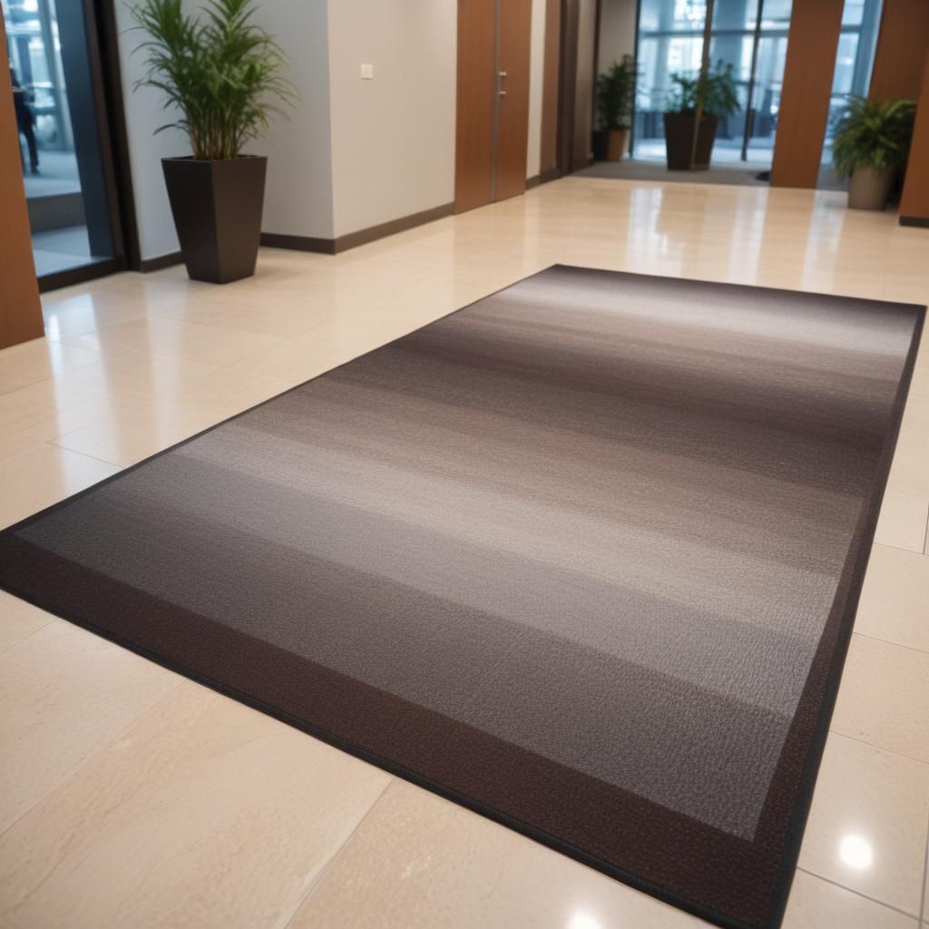 Грязезащитные ковры в аренду и сервис сменных ковров