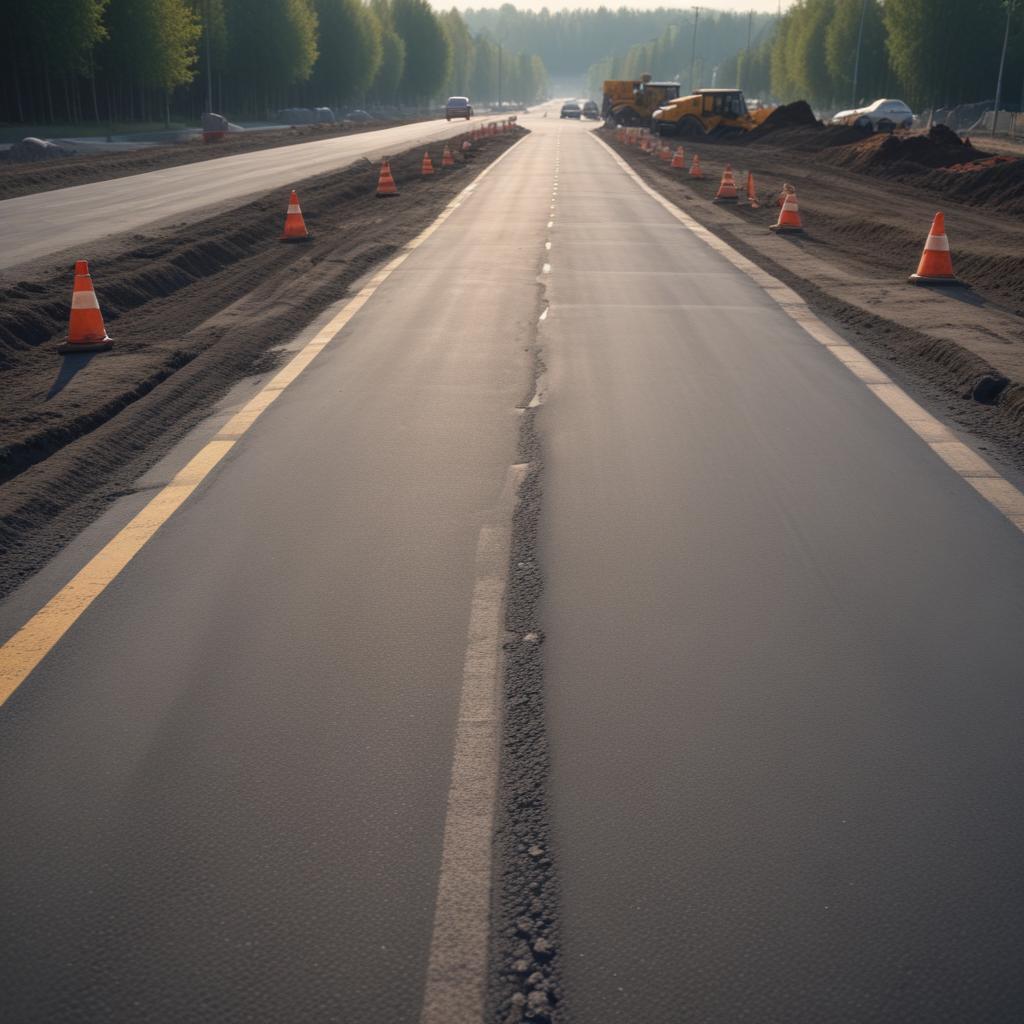 Асфальтирование дорог: стоимость от 800 рублей за квадратный метр