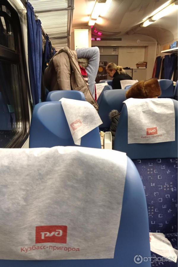 Электропоезд 857У Новокузнецк - Новосибирск фото