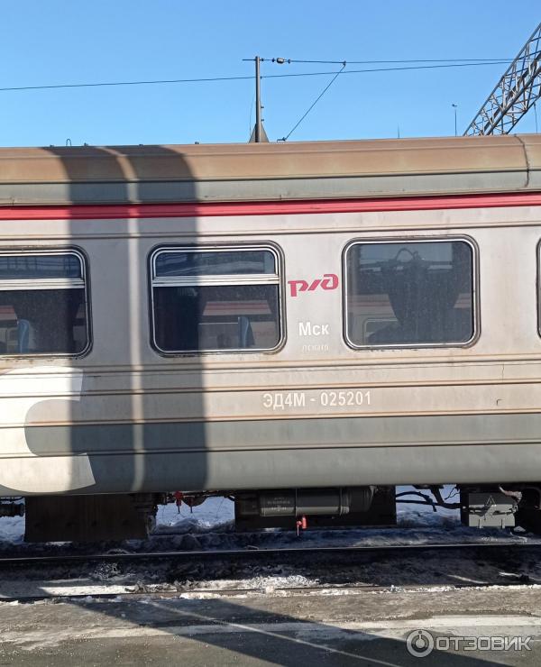 Электропоезд 857У Новокузнецк - Новосибирск фото