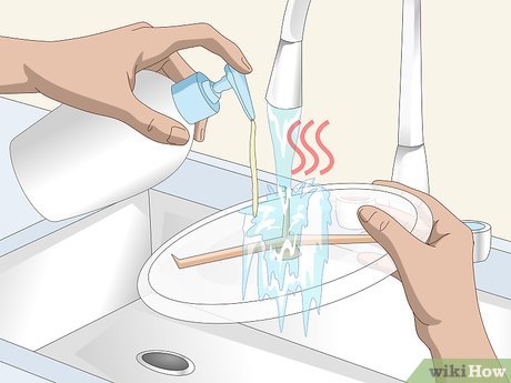 Step 5 Помойте стеклянный поддон. 