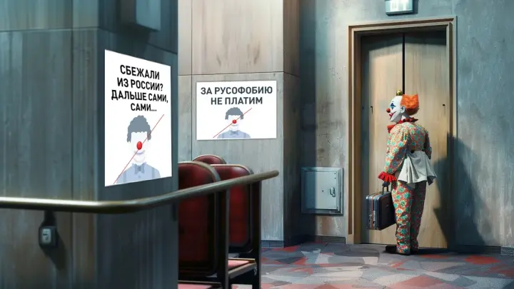 Ещё один комик-эмигрант жалуется, покинув Россию. Но пути назад нет Ещё один комик-эмигрант жалуется, покинув Россию. Но пути назад нет