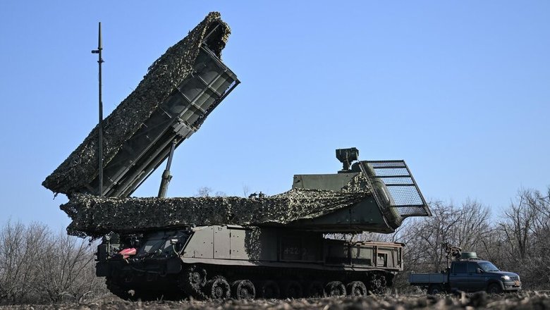 В Таганроге в ходе отражения атаки сбили ракету В Таганроге в ходе отражения атаки сбили ракету
